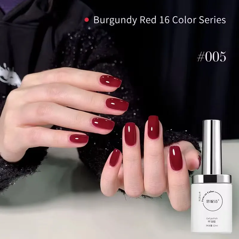 طلاء أظافر جل 16 لونًا  16 Colors Gel Nail Polish
