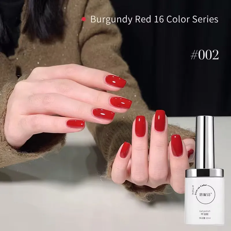 طلاء أظافر جل 16 لونًا  16 Colors Gel Nail Polish