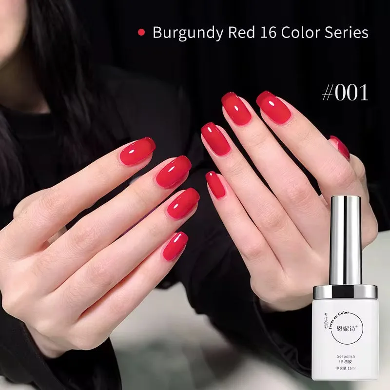 طلاء أظافر جل 16 لونًا  16 Colors Gel Nail Polish
