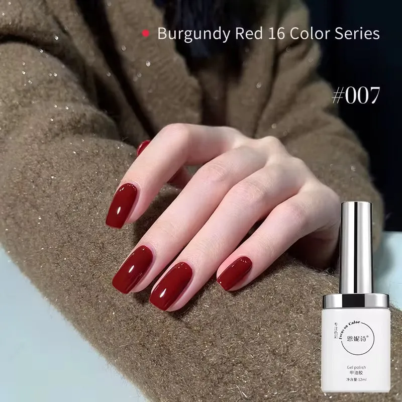 طلاء أظافر جل 16 لونًا  16 Colors Gel Nail Polish