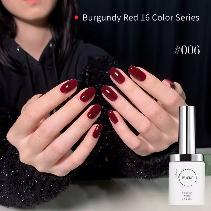 طلاء أظافر جل 16 لونًا  16 Colors Gel Nail Polish