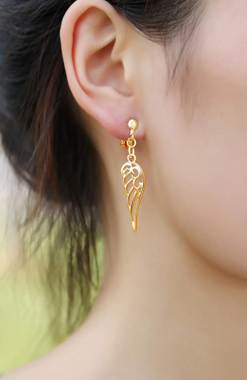 15 Pairs Gold Clip on Earrings for Women Fashion,Lightweight Fake Earrings Set