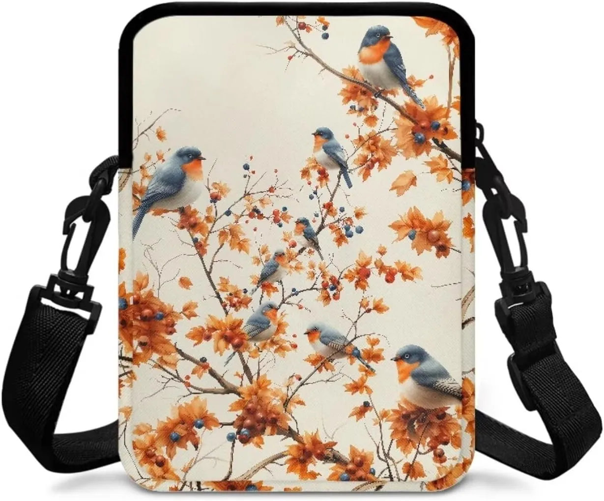 2 Layer Shoulder Bags Portable Satchel Crossbody Bag Chest Bag for Kids Girls Boys