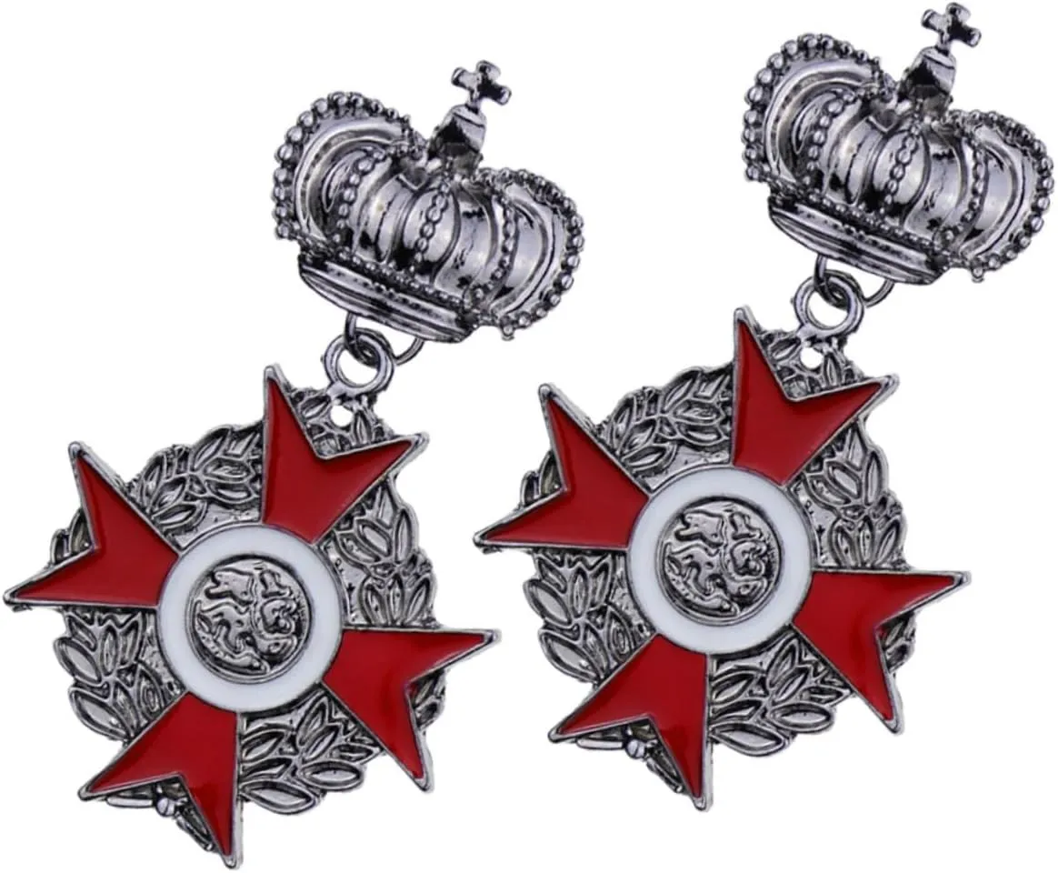 2Pcs Alloy Brooches for Men Women Elegant Lapel Pins Decorative Clothing Collar Pins Unique Suit Accessories Timeless Design for Dress Bag Suit