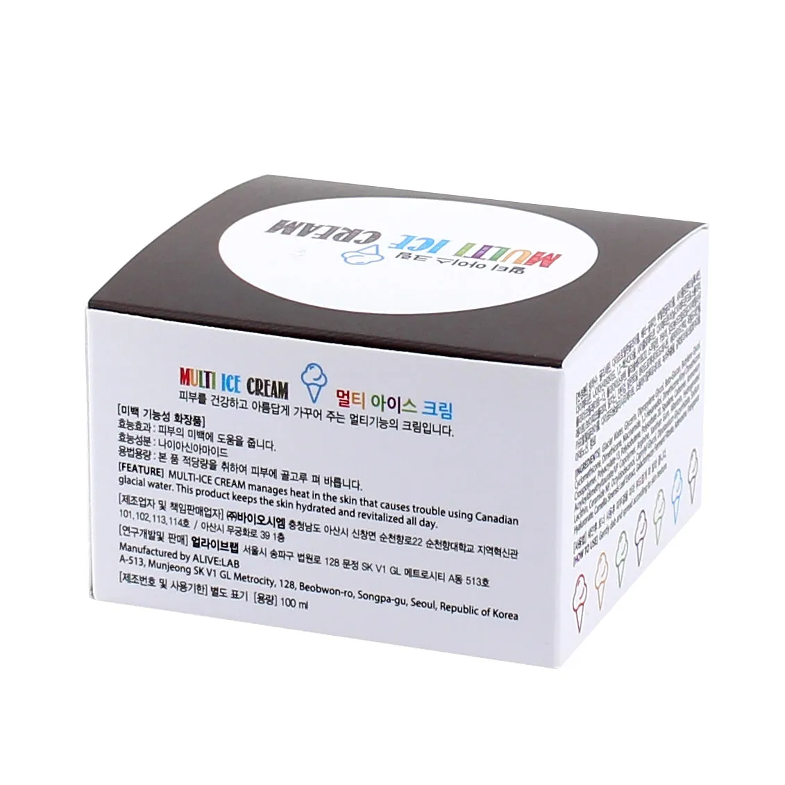 Alive:Lab Multi Ice Face Cream (Canadian Glacial Water)