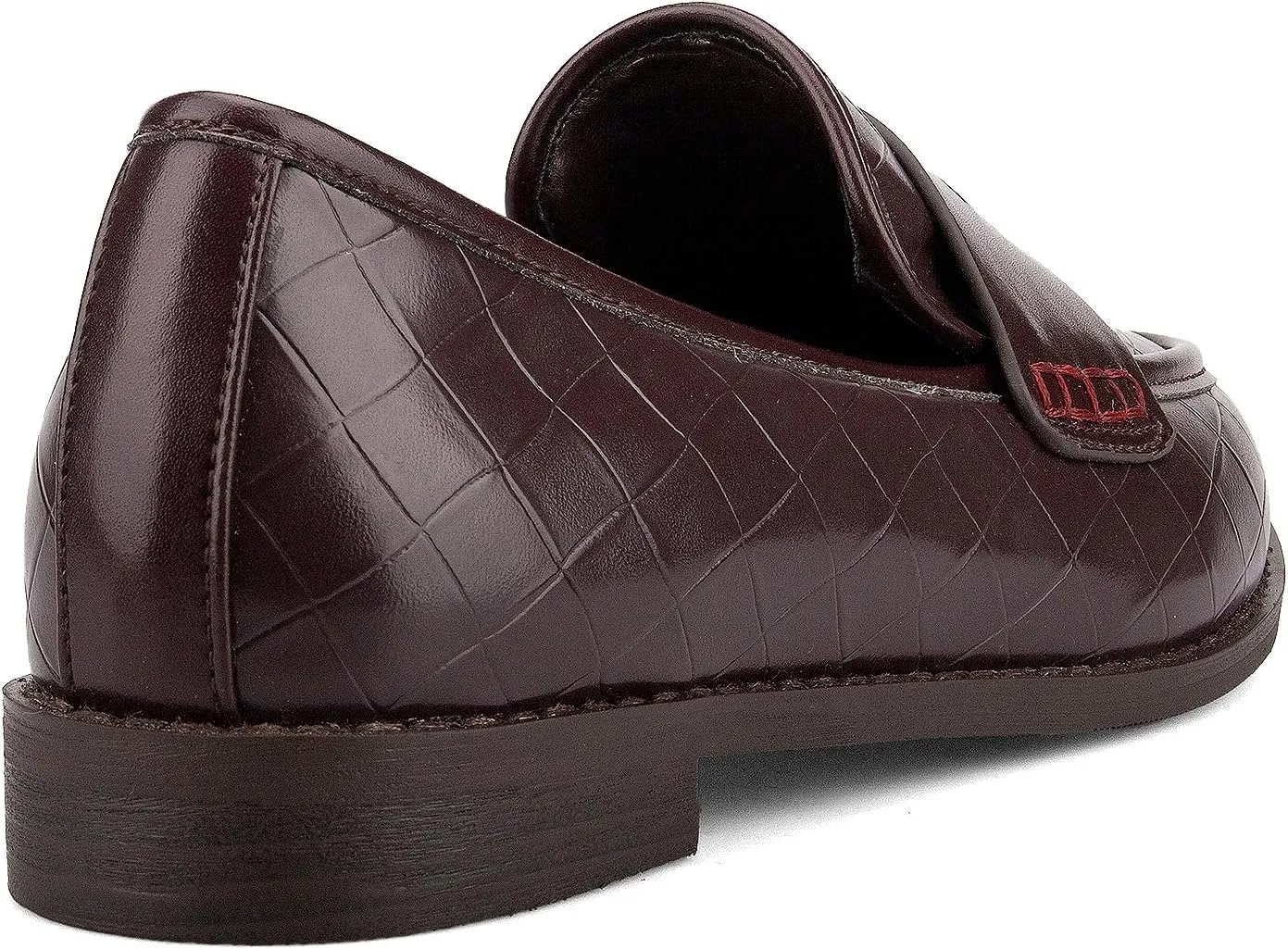 Arqa Penny Loafers for Women Comfortable Slip on Formal Work Flats Natural Raffia Woven Flats Dressy Casual Walking Shoes