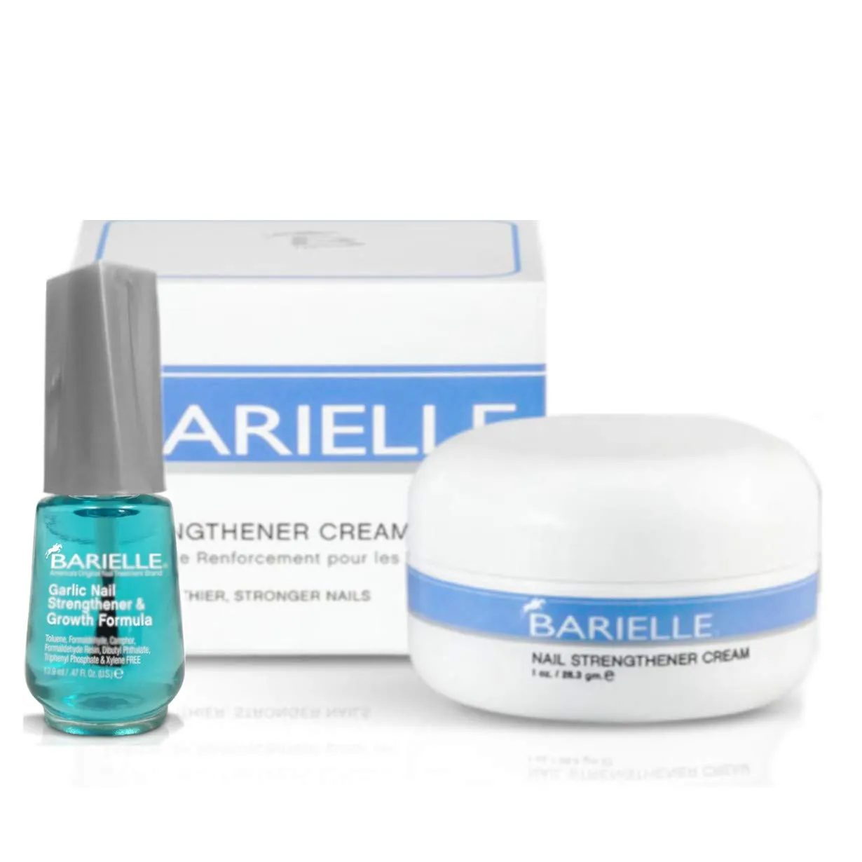 Barielle Nail Strengthener & Garlic Nail Strengthener & Growth Formula 2PC SET