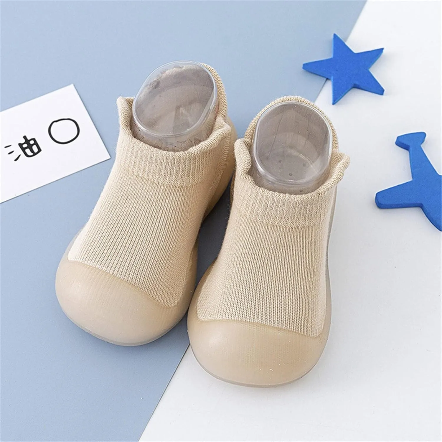 Boy Girl Baby Sock Shoes,0-3 Years Infant Boys Girls Summer Socks Shoes Breathable Mesh Non Slip First Walkers Shoes