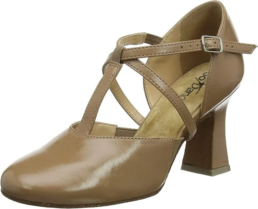 Broadway Cabaret T-Strap with 2.5" Heel Black