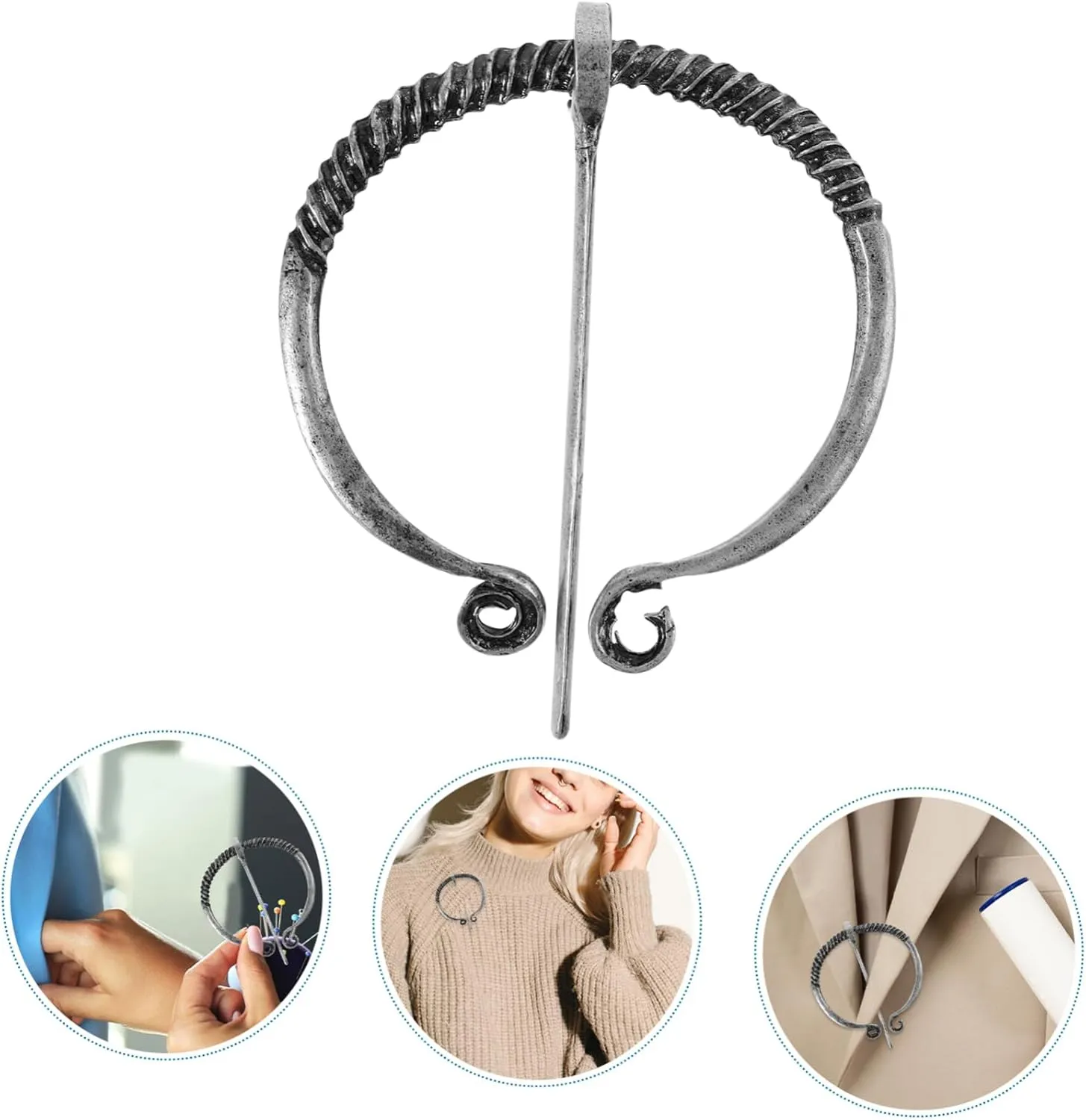 Brooch Pins Viking Brooch Viking Style Breastpin Viking Breastpin Accessories Creative Brooch Vintage