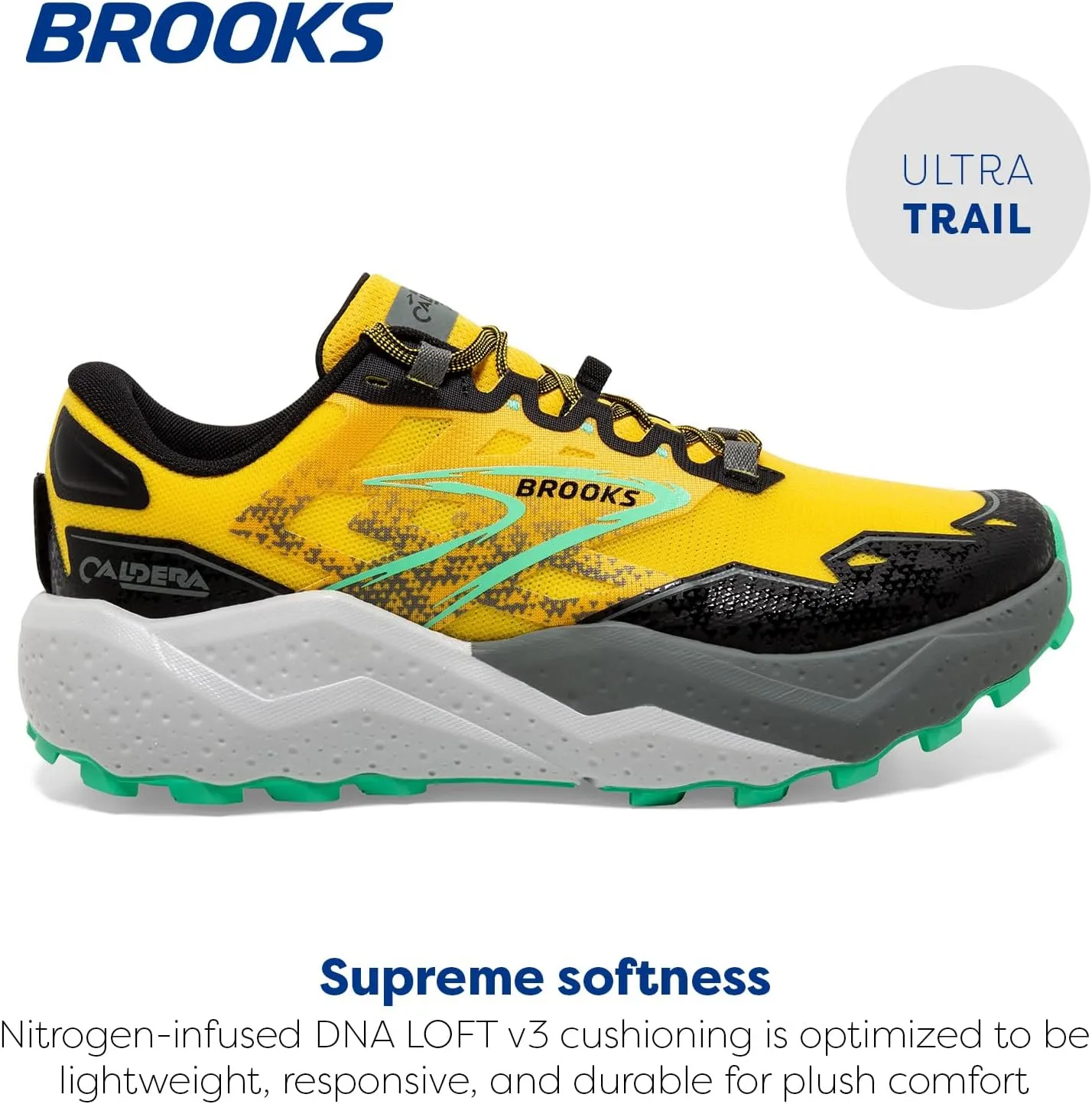 Brooks Mens Caldera 7 Trail Running Shoe