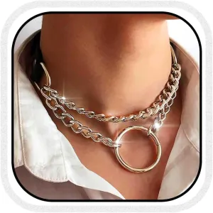 CLOACE Punk Leather Choker Necklace Black Gothic Collar Chokers Necklaces Wide Leathers Costume Jewelry Accessories for Women