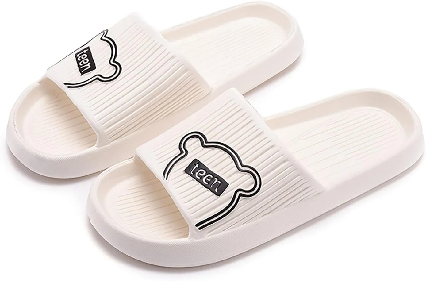 Cloud Slippers for Men Shower Shoes Women Mens Slides Womens Slides Comfortable Open Toe Spa Slippers