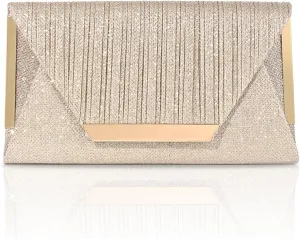 Clutch Purses for Women Evening Bag, Women Shoulder Crossbody Bag with Chain, Women's Handbags for Wedding Party Prom
