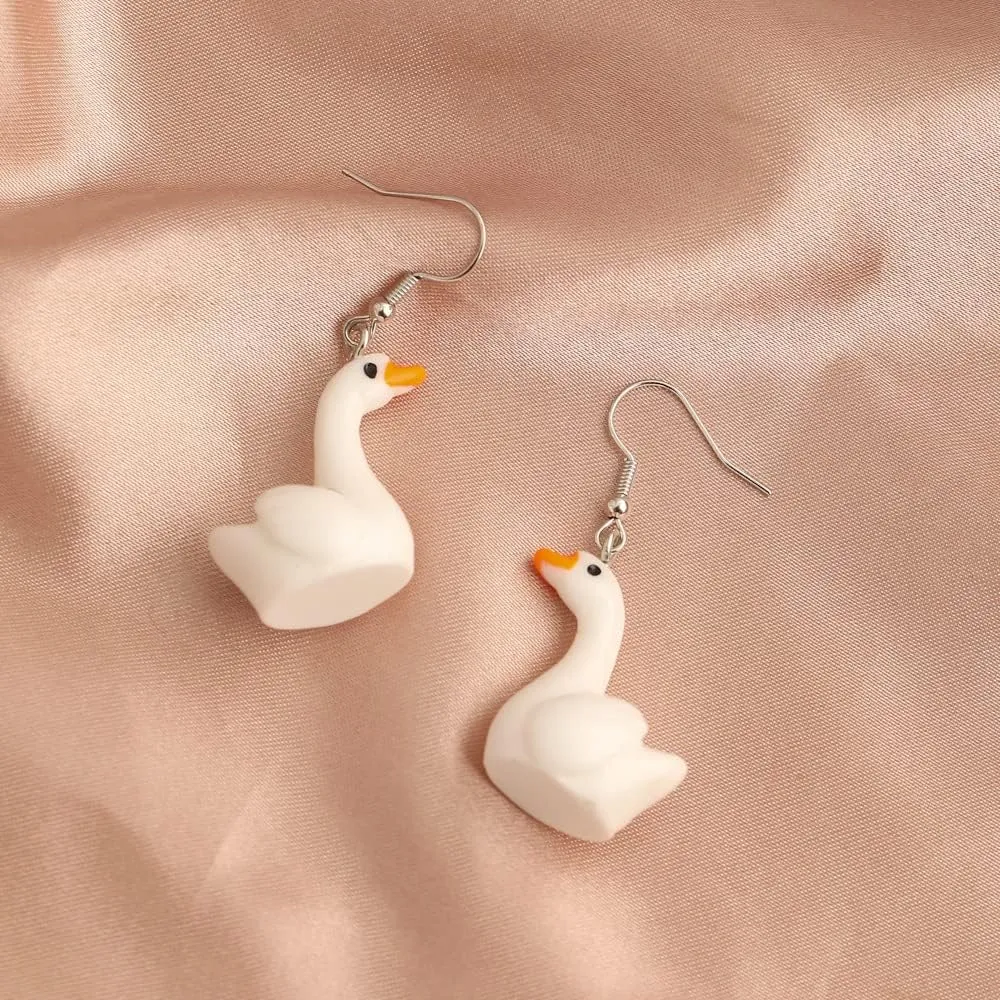 Cute Earrings Weird Earrings Funny Earrings Pig Dog Cow Sheep Animals Earrings Dangle Earrings for Women Sweet Style