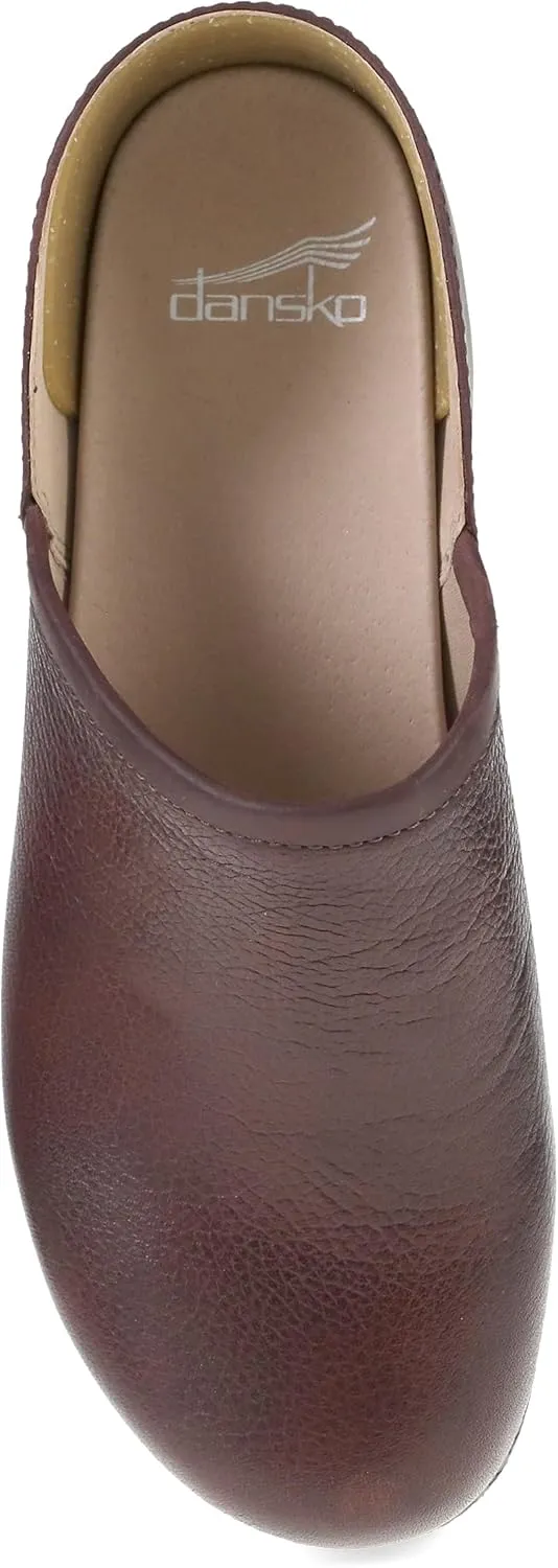 Dansko Brenna Slip On Clogs for Women  Memory Foam and Arch Support for All -Day Comfort and Support  Lightweight EVA Oustole for Long-Lasting Wear