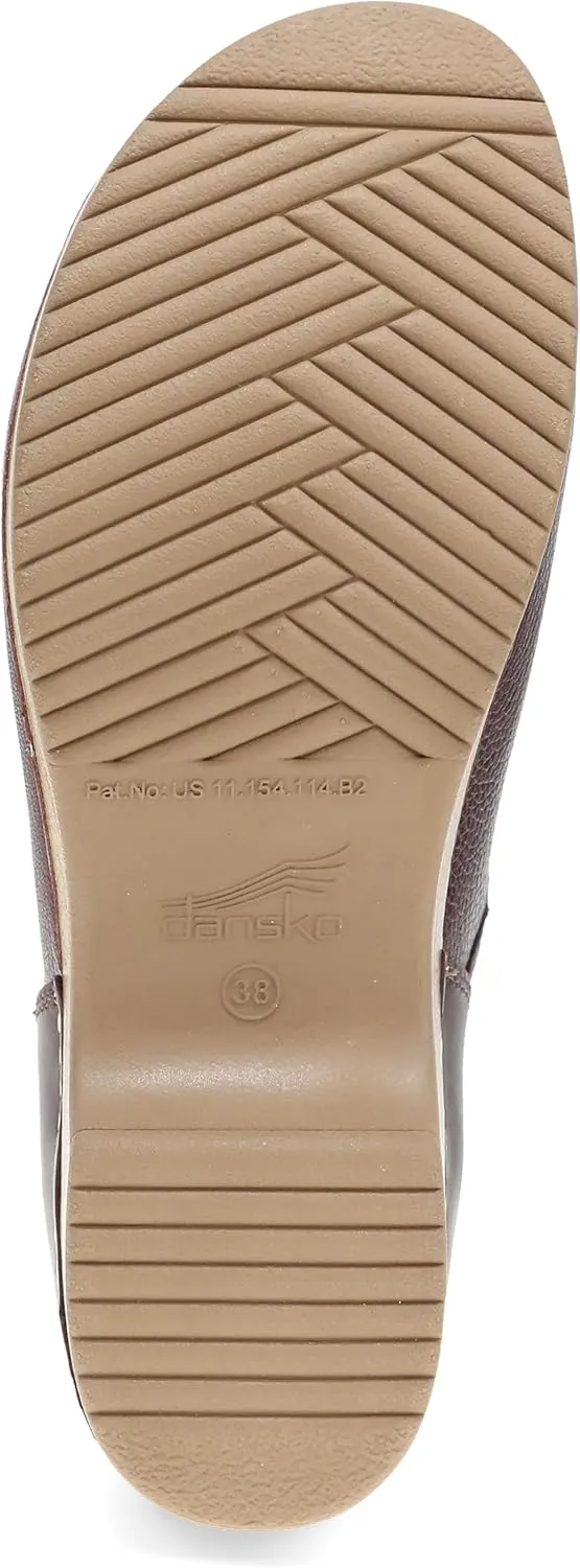 Dansko Brenna Slip On Clogs for Women  Memory Foam and Arch Support for All -Day Comfort and Support  Lightweight EVA Oustole for Long-Lasting Wear