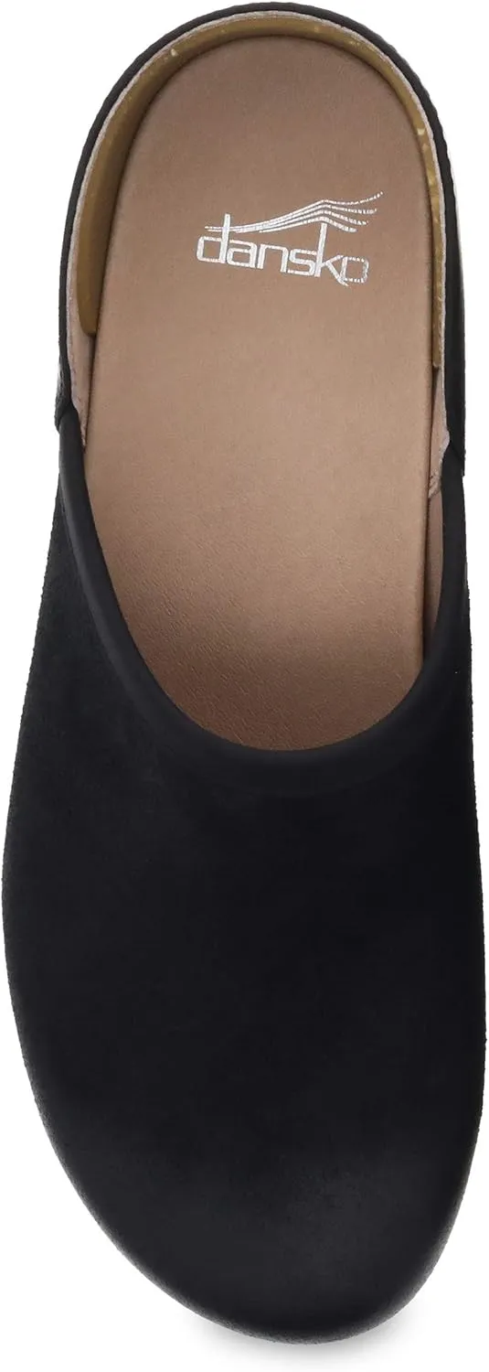 Dansko Brenna Slip On Clogs for Women  Memory Foam and Arch Support for All -Day Comfort and Support  Lightweight EVA Oustole for Long-Lasting Wear