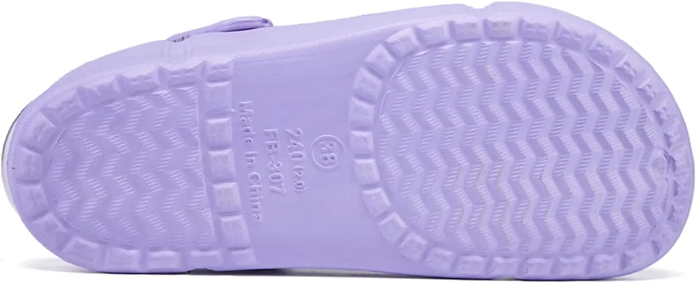 DRESER Women's Men's Garden Clogs Breathable Shoes Bathing Shoes Beach Shoes Water Shoes Footwear Slippers Walking Shoes Home Travel Shoes