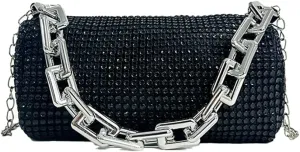 Elegant Diamond Chain Handbag Clutch Purse for Women Evening Bag Sparkly Handbags Crossbody Bag Prom for Wedding 2025