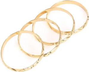 Ethiopian Jewelry Gold Color Bangles Dubai Gold Bangles for African Bangles Bracelets