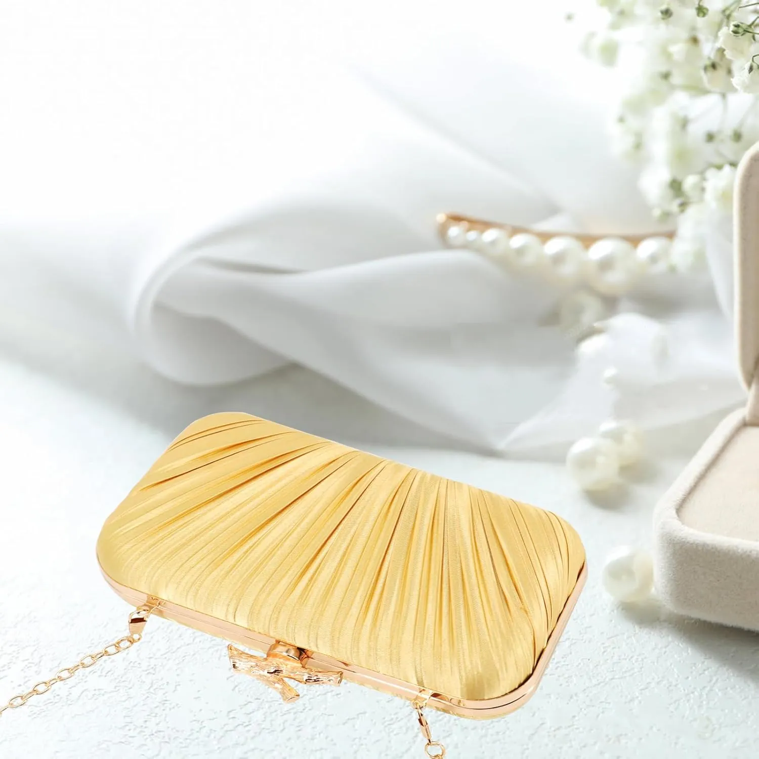 Evening Clutch Purses - Women's Evening Bag Party Purses Handbag for Cocktail/Prom/Party/Wedding/Formal