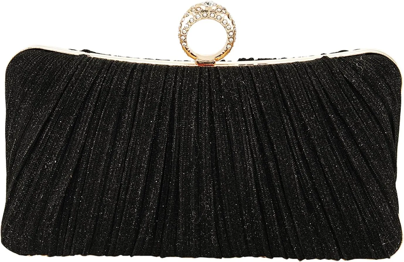 Evening Clutch Purses - Women's Evening Bag Party Purses Handbag for Cocktail/Prom/Party/Wedding/Formal