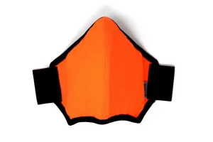 fluorescent orange mask