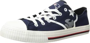 FOCO Mens NFL Low Top Big Logo Canvas Sneakers Shoes