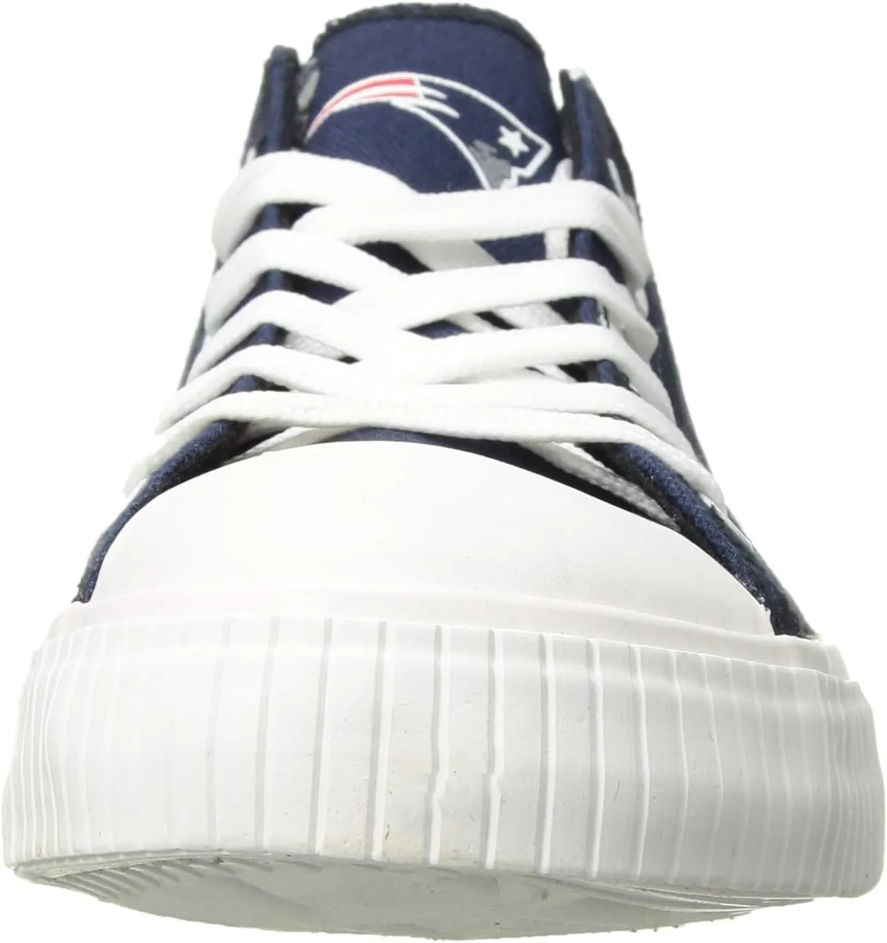 FOCO Mens NFL Low Top Big Logo Canvas Sneakers Shoes