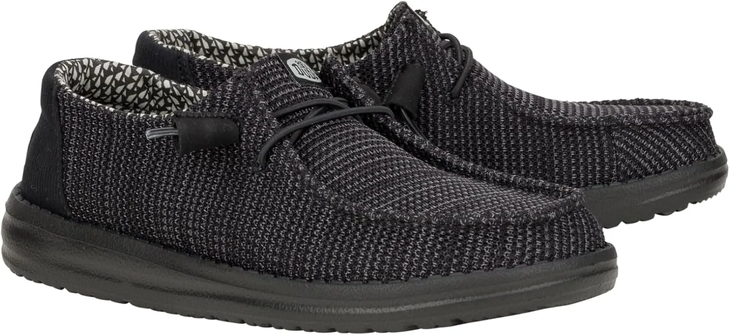 HEYDUDE Wendy Stretch Sox, Womens Shoes, Womens Slip-on Loafers, Comfortable & Light-Weight