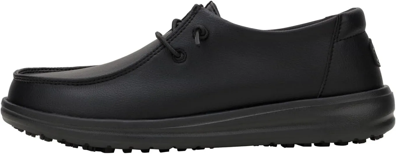 HEYDUDE Wendy Work CE, Womens Shoes, Slip-on Loafers, Light-Weight, Water Repellent & Slip Resistant