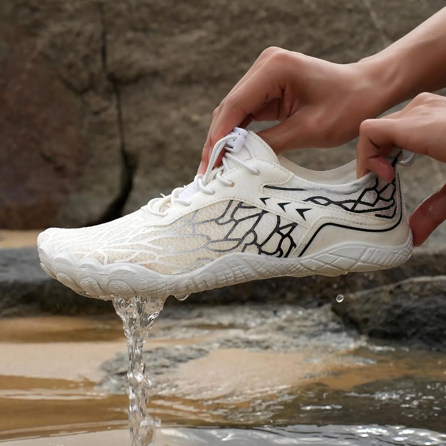 Hike Barefoot Shoes for Women Men Healthy and Comfortable Shoe Breathable Barefoot Vitality Water Shoes Wide Toe Box,Pro Wide Toe Box, Athletic Outdoor Hiking Footwear