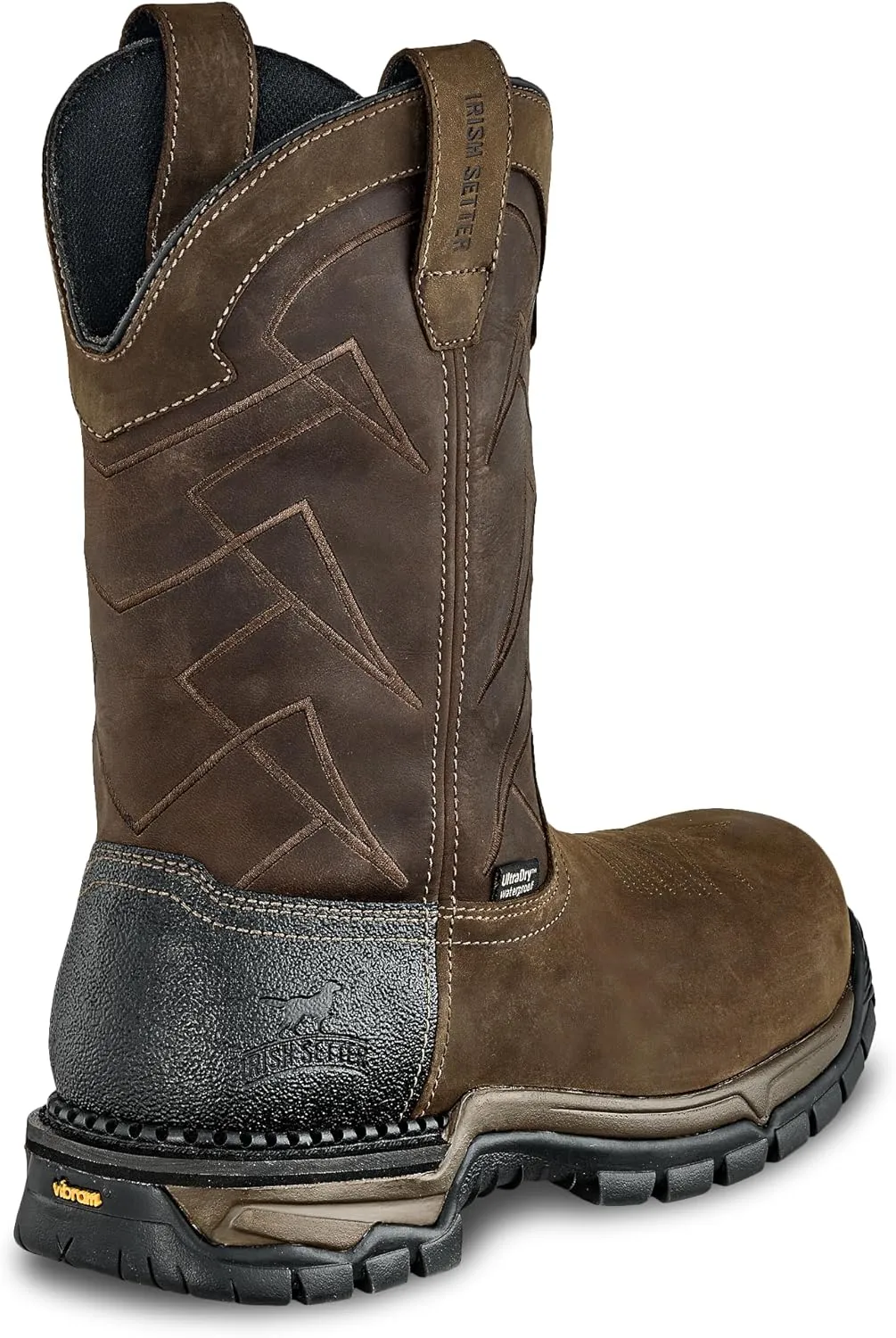 Irish Setter, Two Harbors, Mens, 11", Waterproof, Non-Metallic Safety Toe, Work Boot