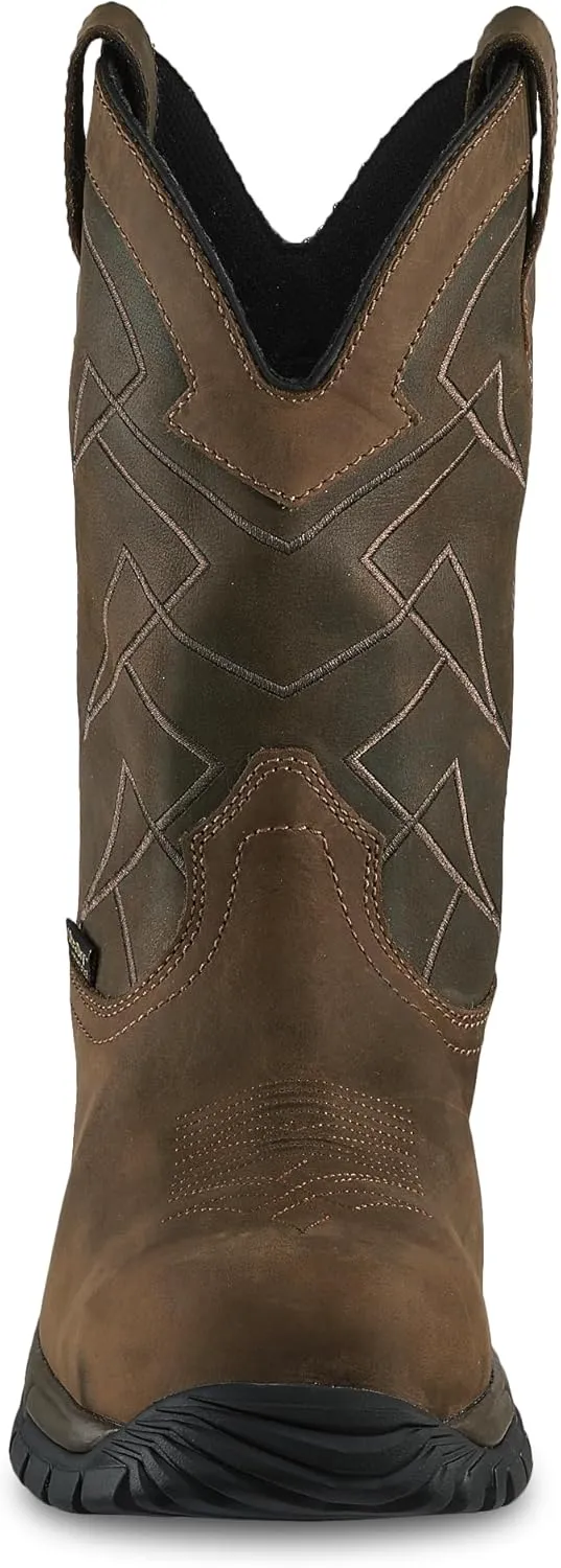 Irish Setter, Two Harbors, Mens, 11", Waterproof, Non-Metallic Safety Toe, Work Boot