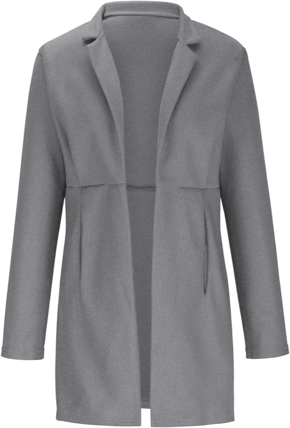 Jackets for Women Oversized Turndown Neck Baggy Tops Casual Long Sleeve Winter Coat with Pockets Button Outerwear