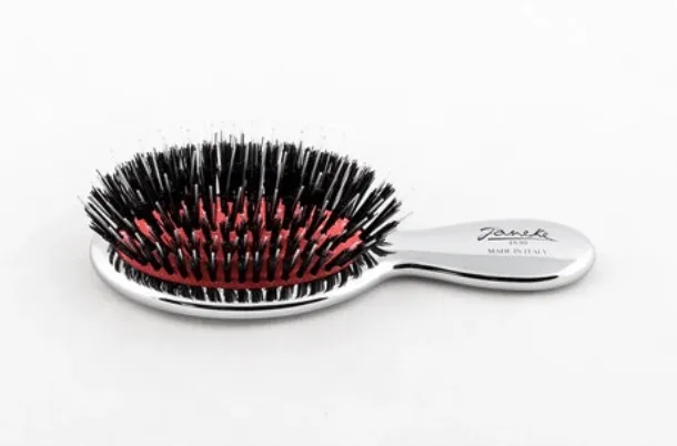 Janeke Mini Hairbrush with Boar/Nylon Bristles  (AUSP24M, CRSP24M)