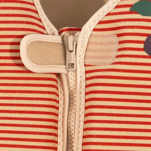 Konges Sløjd Neoprene Swim Vest Gltter Glitter Stripe