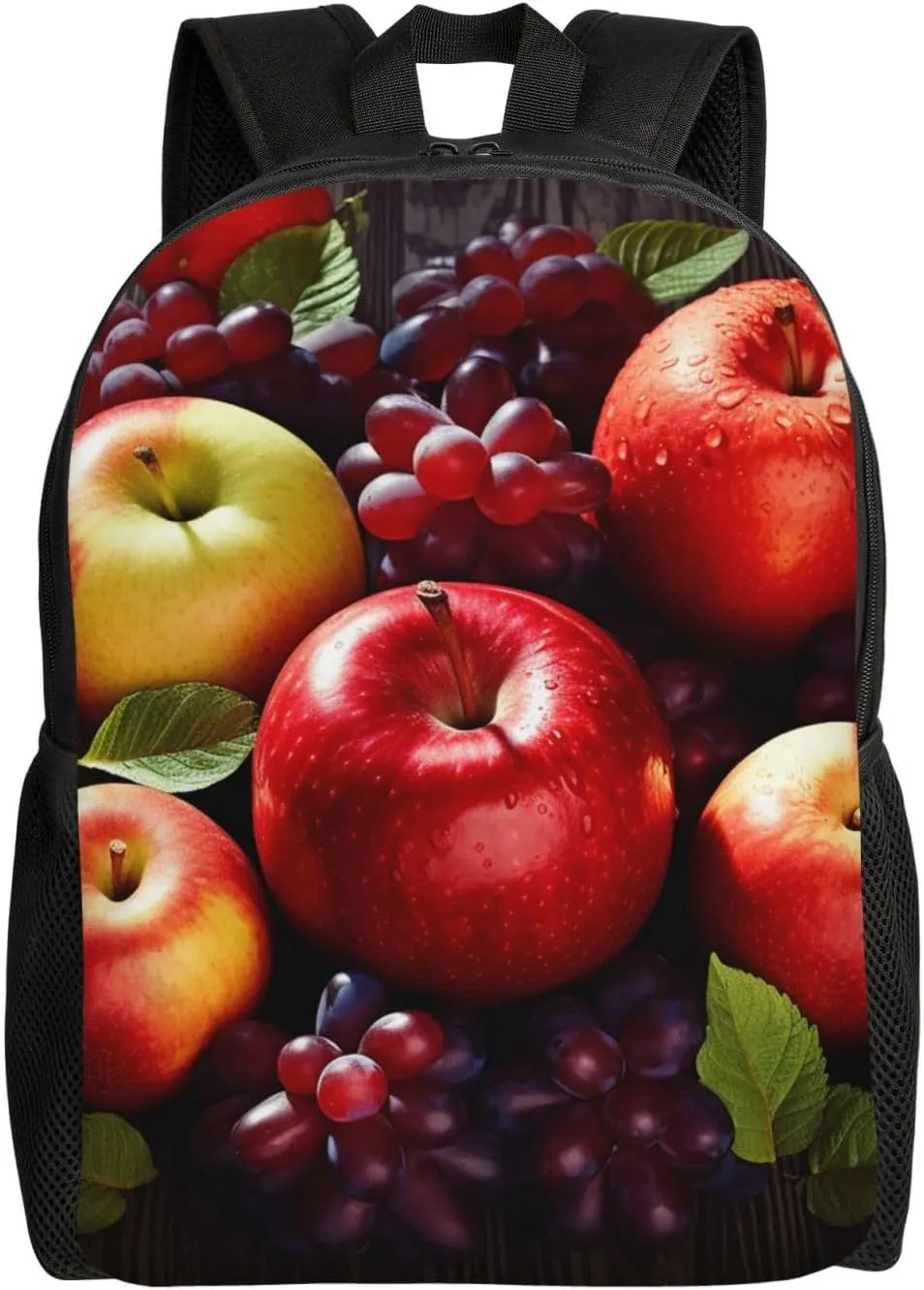 Laptop Backpack for Women Men Carry-on Backpack Fruits Pattern Daypack Lightweight Travel Shoulder Bags