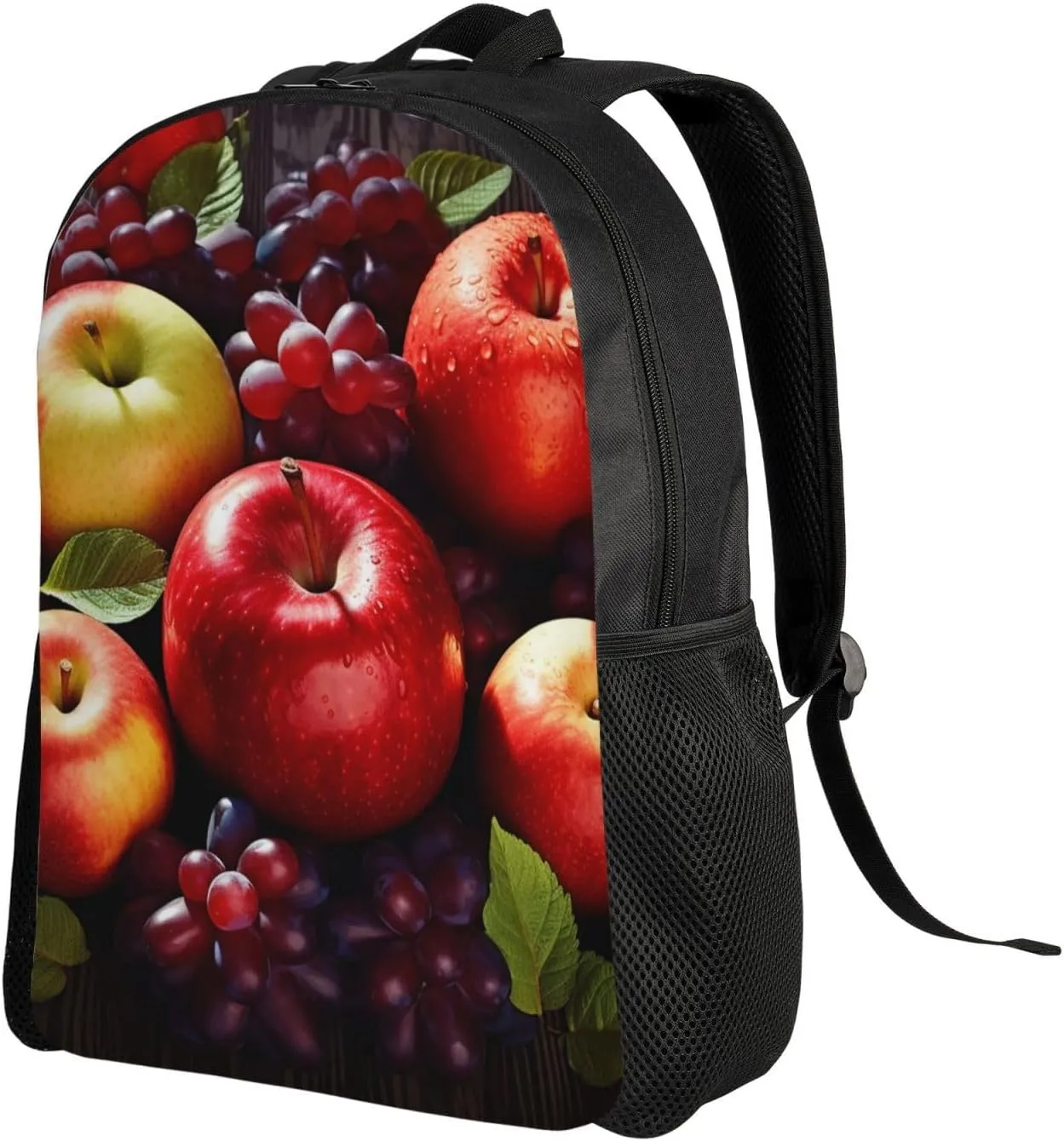 Laptop Backpack for Women Men Carry-on Backpack Fruits Pattern Daypack Lightweight Travel Shoulder Bags