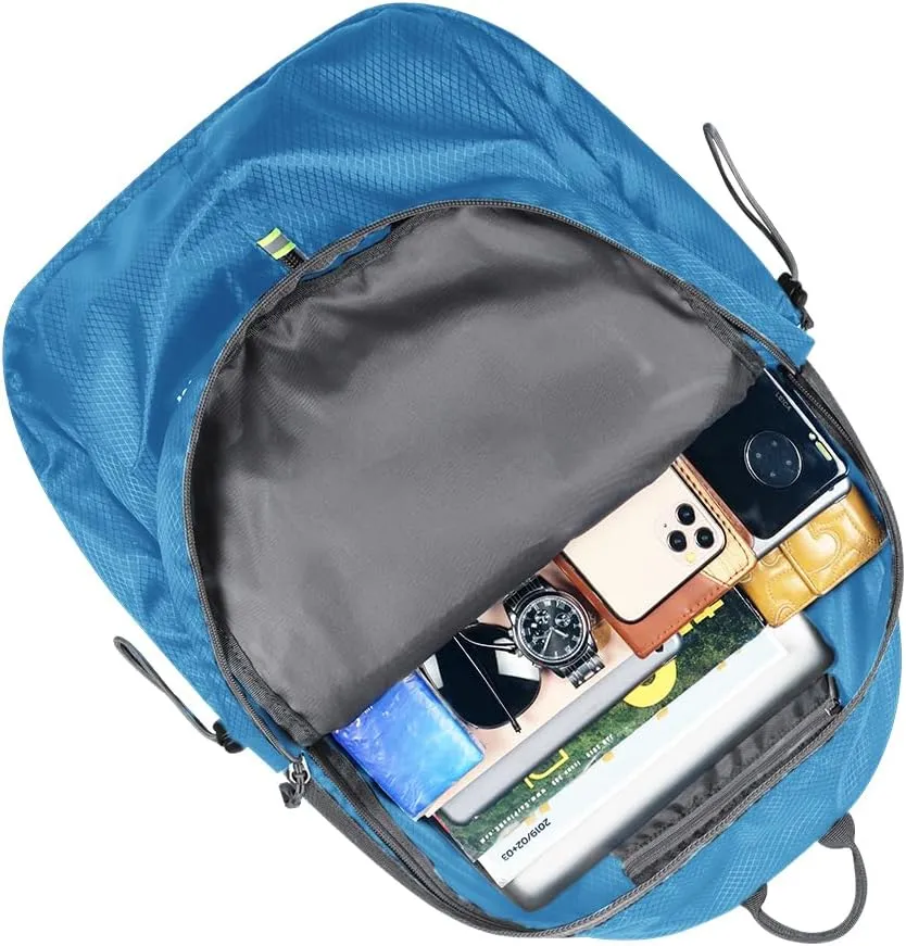 Lightweight Packable Foldable Backpack, Hiking backpack,Travel Backpack (Blue)