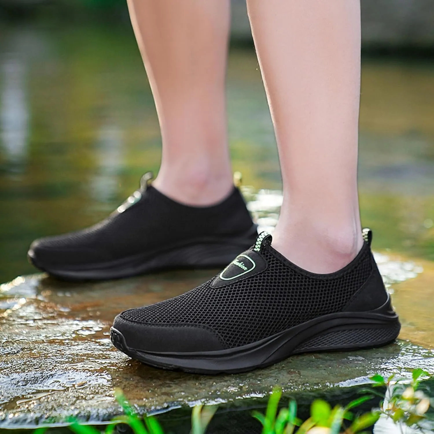 Mens Athletic Shoes Men's Sneakers Shoe for Men Slip on Shoe for Men Comfortable Everyday and Travel Sneaker