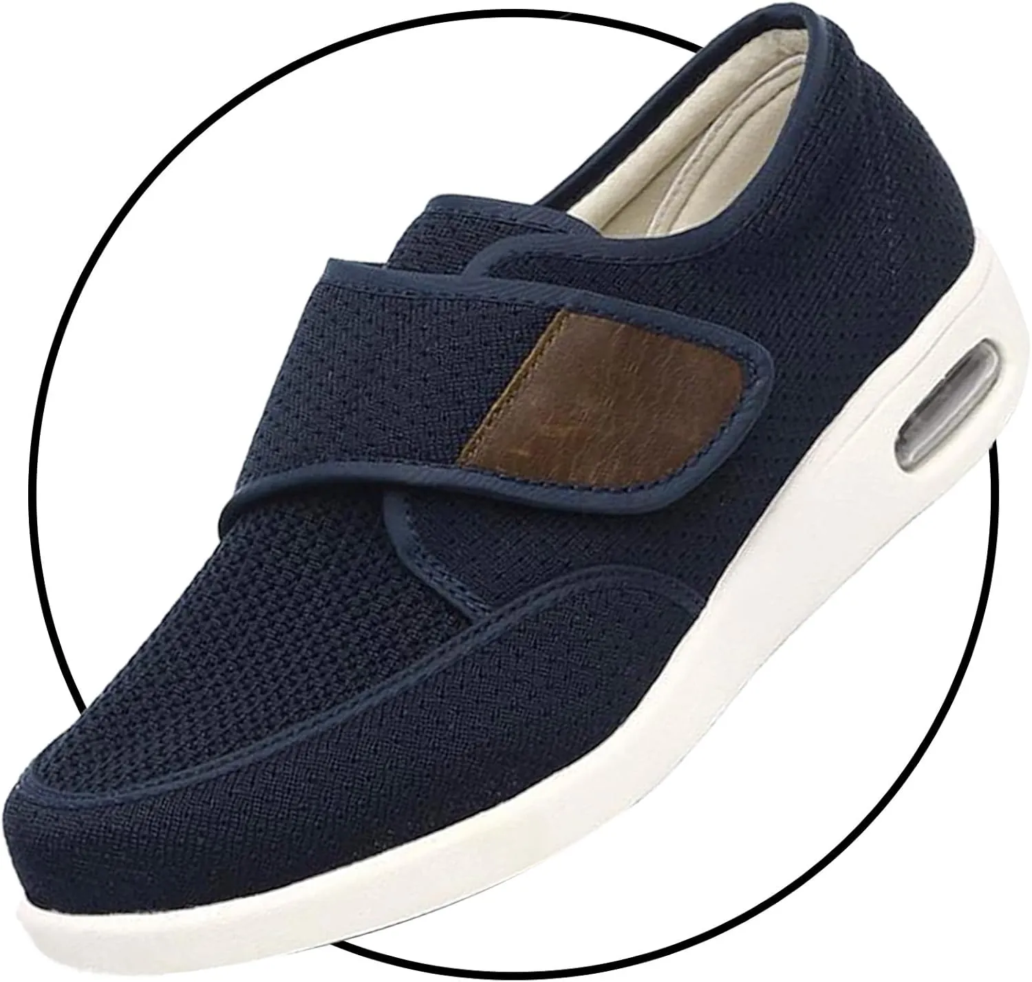 Men's Casual Slip-On Loafers - Lightweight Office Shoes for Running & Walking - Breathable Comfort Sneakers