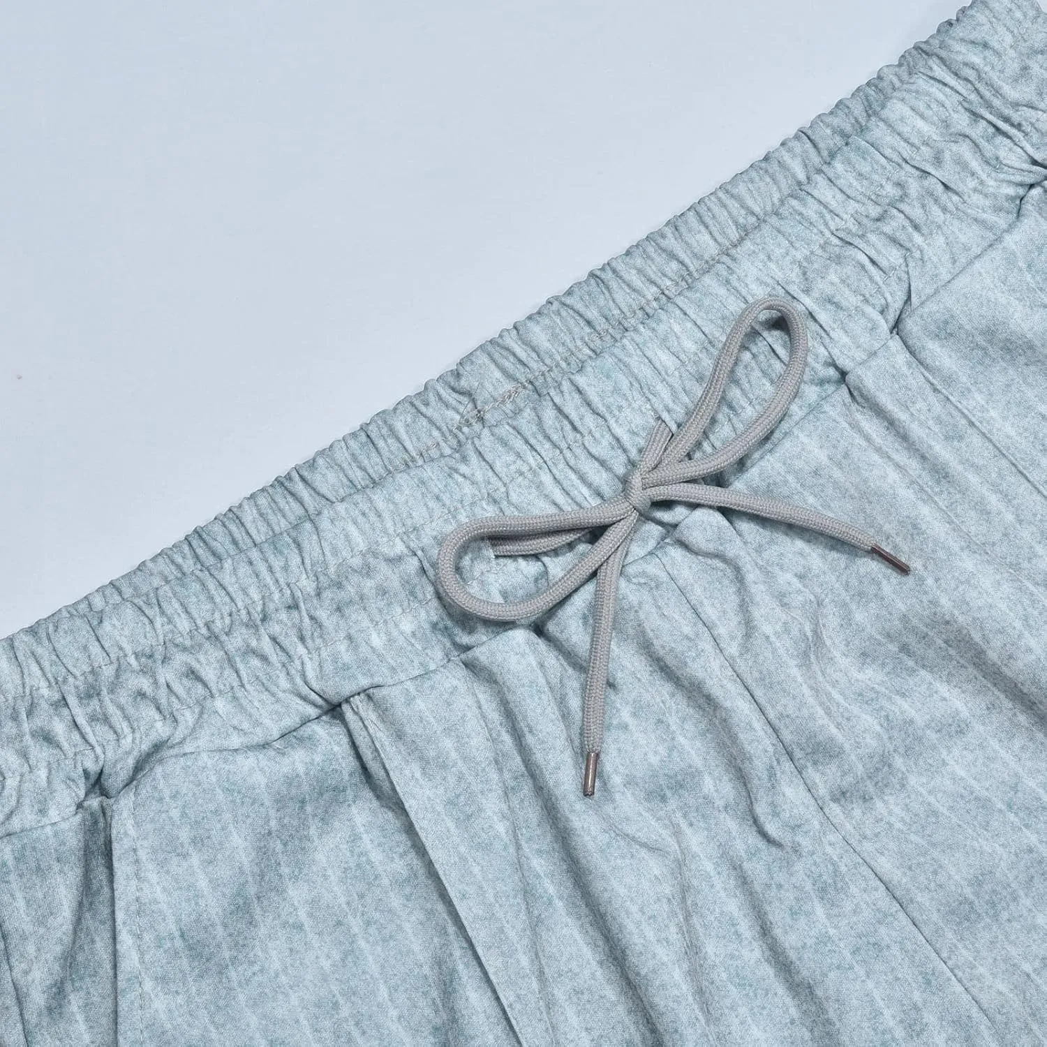 Mens Linen Stripe Casual Pants Stretch Slim Fit Skinny Jogging Sweatpants for Men Textured Business Tapered Chino Trousers