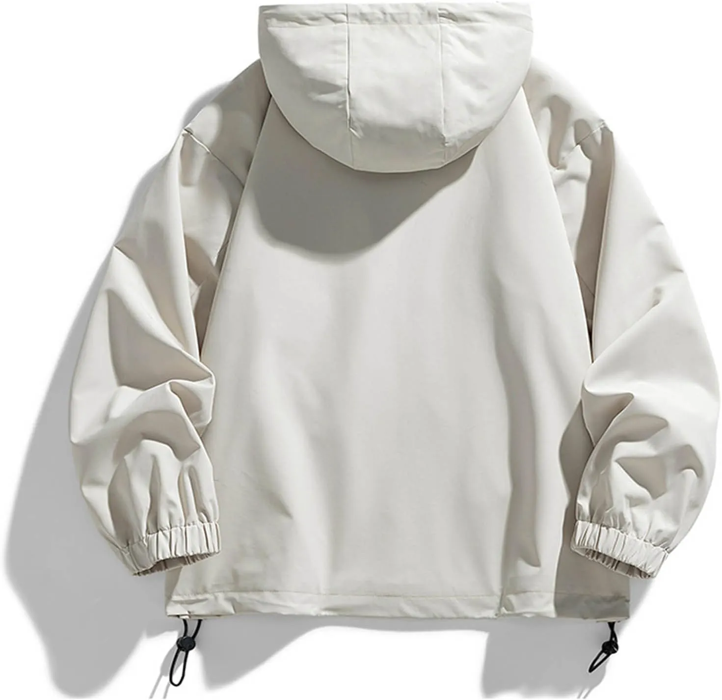Men's Outdoor Jacket Lightweight Mountaineering Jacket Casual Windbreaker Jackets Windproof Zip Up Coats with Pockets