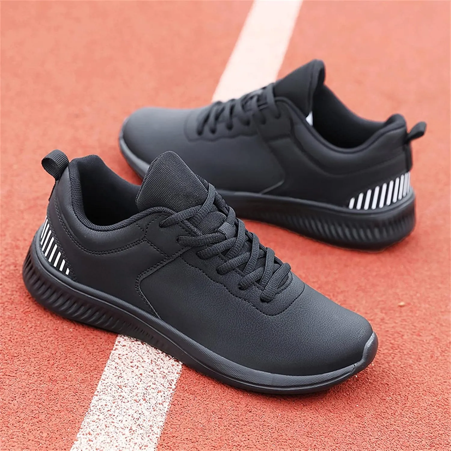 Men's Shoes High-Elastic Sports Lightweight Running Shoes Casual Men's Slip on Sneaker