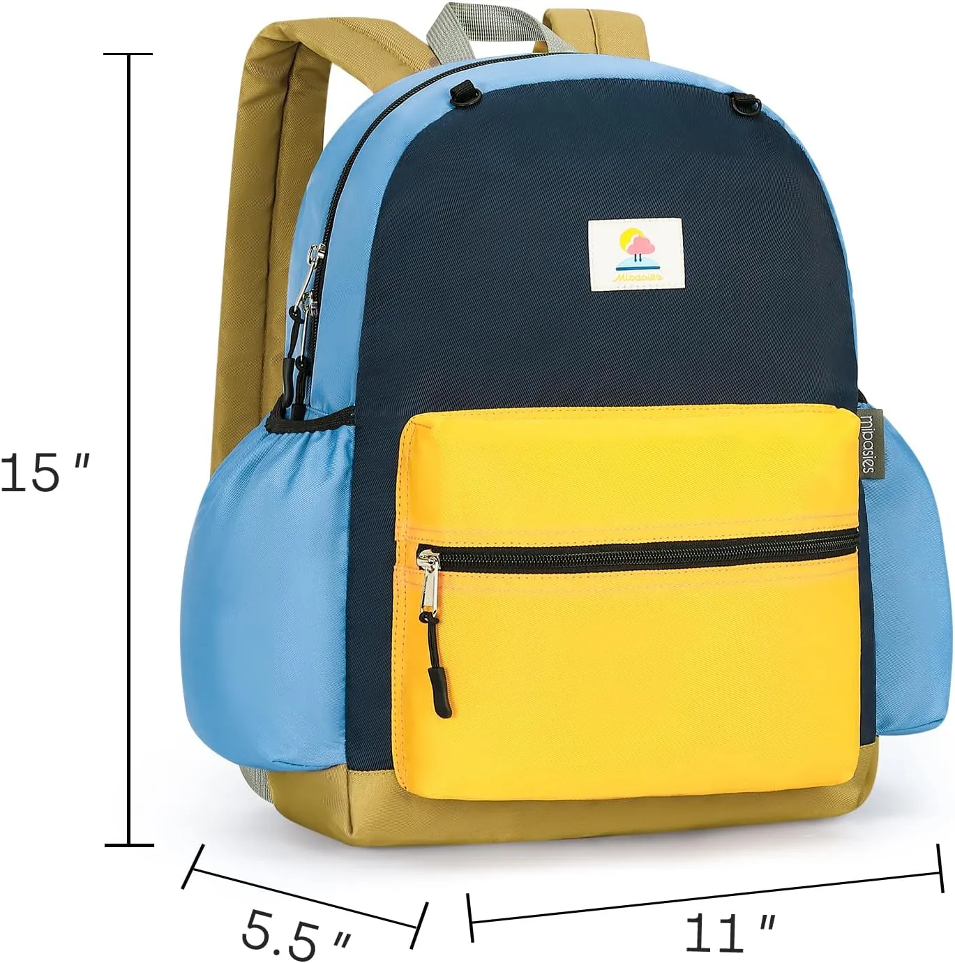 mibasies Kids Backpack Boys 4-6: Boys Backpacks for Elementary School