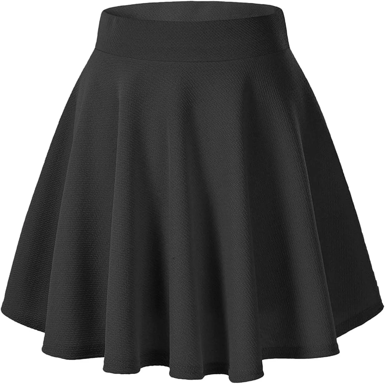 Mini Skirts for Women Basic Skater Skirt Versatile Stretchy Mini Flared Skirt Summer Skirts for Women 2025