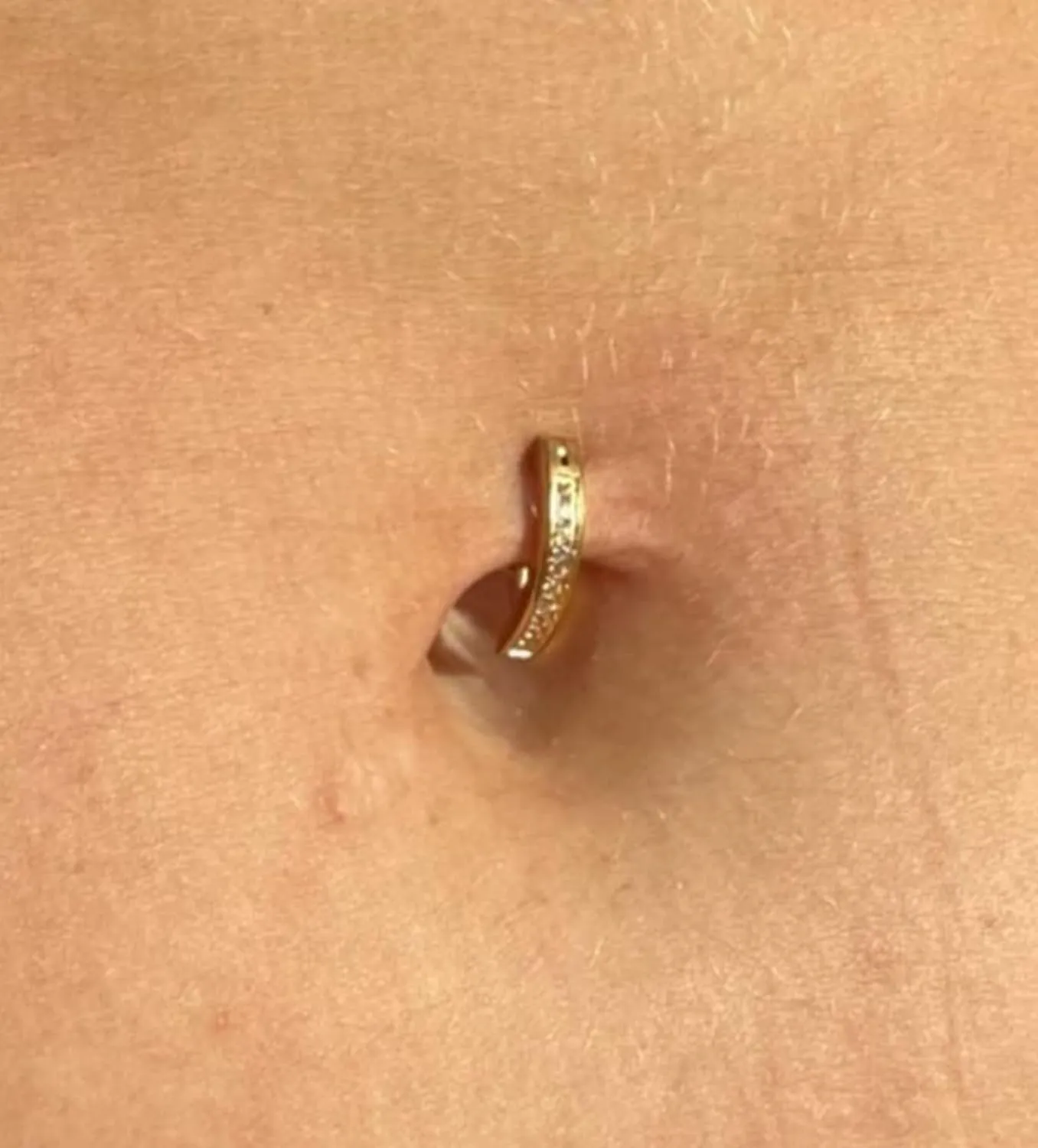 MODRSA Belly Jewellery Piercing - Belly Button Rings with silver & Pink Pearl Navel Opener