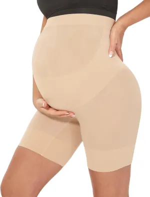 MUSIDORA Maternity Shapewear - Over Bump, Seamless Panties, Perfect for Photoshoot & Baby Showers Dress